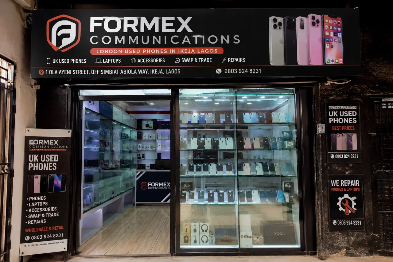 Formex Communication mobile phone store in Computer Village Ikeja Lagos